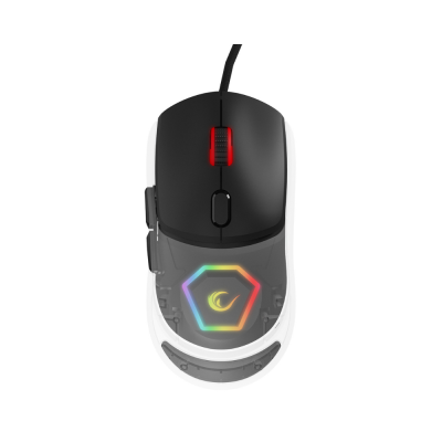 Rampage Hyalo M1 Siyah Değiştirilebilir 3 Kapaklı RGB 12000 DPI Gaming Oyuncu Mouse - 3