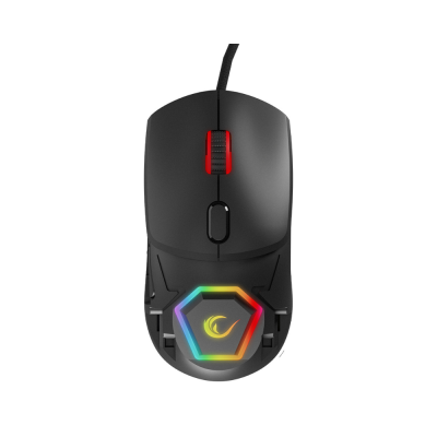 Rampage Hyalo M1 Siyah Değiştirilebilir 3 Kapaklı RGB 12000 DPI Gaming Oyuncu Mouse - 4