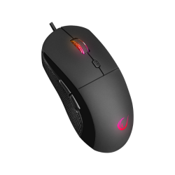 Rampage RADIANT M1 Makro Siyah 7200 dpi RGB Aydınlatmalı Gaming Oyuncu Mouse - 1