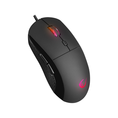 Rampage RADIANT M1 Makro Siyah 7200 dpi RGB Aydınlatmalı Gaming Oyuncu Mouse - 1