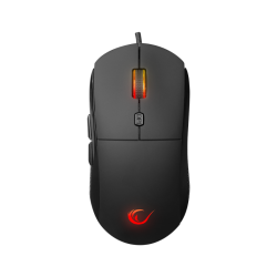 Rampage RADIANT M1 Makro Siyah 7200 dpi RGB Aydınlatmalı Gaming Oyuncu Mouse - 2