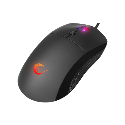 Rampage RADIANT M1 Makro Siyah 7200 dpi RGB Aydınlatmalı Gaming Oyuncu Mouse - 4