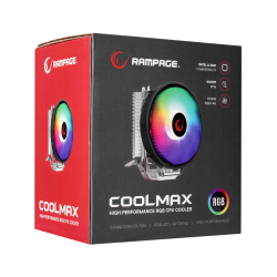 Rampage RM-C08 COOLMAX AMD Intel RGB CPU Fan - 2