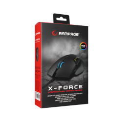 Rampage SMX-R83 X-FORCE Siyah RGB Gaming Oyuncu Mouse - 6