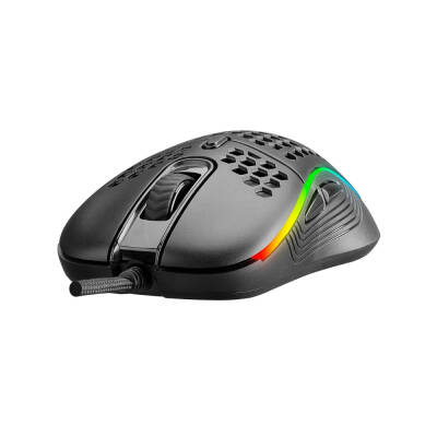 Rampage SMX-R85 GENTLE 6400dpi Siyah RGB Ledli Süper Hafif Makrolu Gaming Oyuncu Mouse - 3