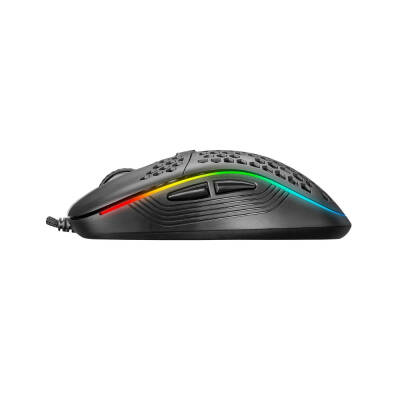 Rampage SMX-R85 GENTLE 6400dpi Siyah RGB Ledli Süper Hafif Makrolu Gaming Oyuncu Mouse - 5