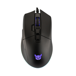 ROWL RGM-02 PYRRO USB Siyah RGB Aydınlatmalı 10000DPI Gaming Oyuncu Mouse - 1