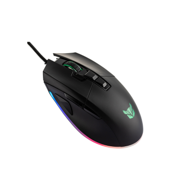 ROWL RGM-02 PYRRO USB Siyah RGB Aydınlatmalı 10000DPI Gaming Oyuncu Mouse - 2