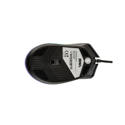 ROWL RGM-02 PYRRO USB Siyah RGB Aydınlatmalı 10000DPI Gaming Oyuncu Mouse - 6