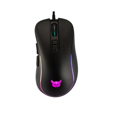 ROWL RGM-03 SCOPS USB Siyah RGB Aydınlatmalı 6400DPI Gaming Oyuncu Mouse - 1