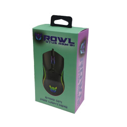 Rowl RGM-01 OTUS 6400DPI USB Siyah RGB Aydınlatmalı Gaming Oyuncu Mouse - 3