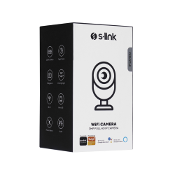 S-link SL-IND01 3.0 MP IP Smart HD Lens 3.6mm Dual Band Wifi Network TF Card Güvenlik Kamerası Tuya - 4