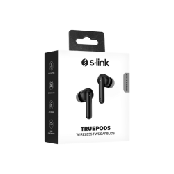 S-link TruePods Siyah TWS IPX4 Bluetooth Kulaklık - 6