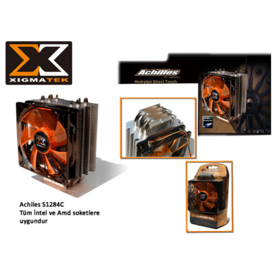 Xigmatek S1284 Achilles Tüm/775 CPU Fan - 1