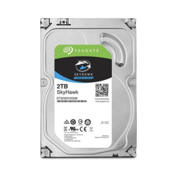 Seagate Skyhawk 3.5 2TB SATA3 SV35 5900RPM 64MB 7/24 ST2000VX008 Güvenlik Harddisk - 1