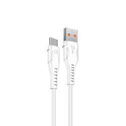 S-Link SL-X243 3A Type-C Güvenli Hızlı Data Sarj Kablosu - 1