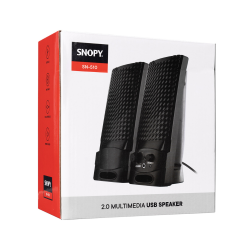 Snopy SN-510 2.0 Siyah USB Speaker Hoparlör - 4