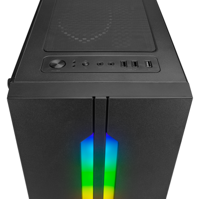 Rampage Spectra 600W 80Plus RGB Fan Oyuncu Kasası - 4